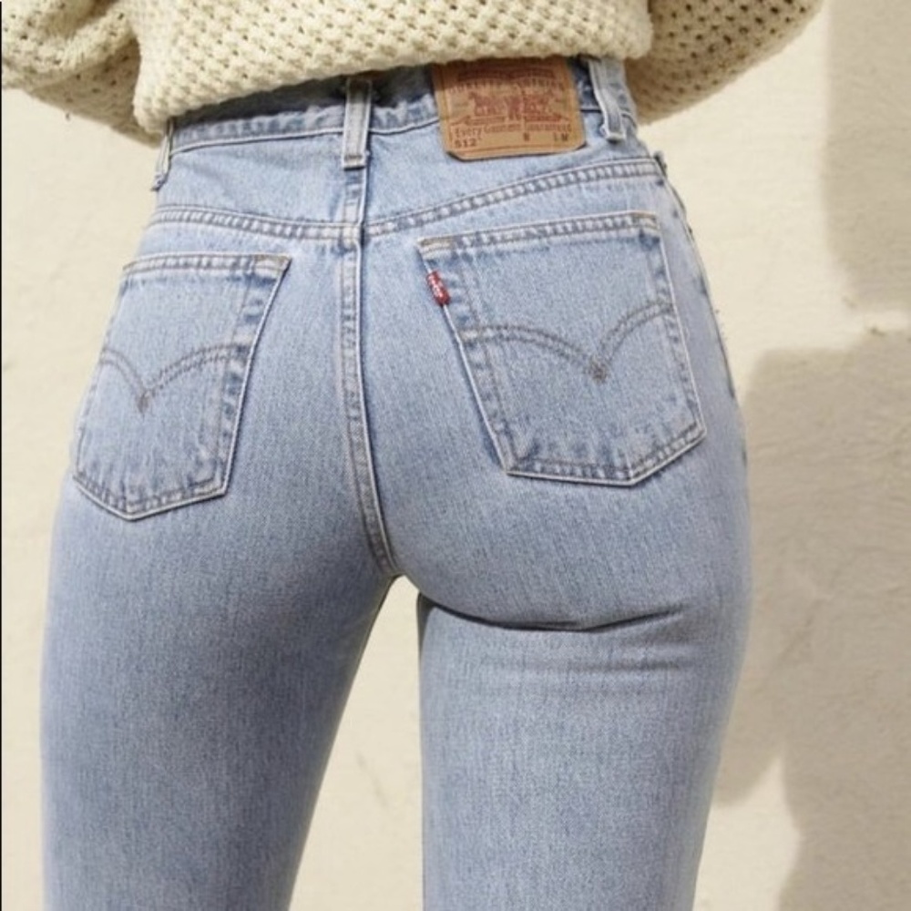 Vintage Levis 512 Jeans Slim Fit 26" W x 28" L